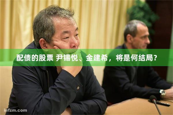 配债的股票 尹锡悦、金建希，将是何结局？