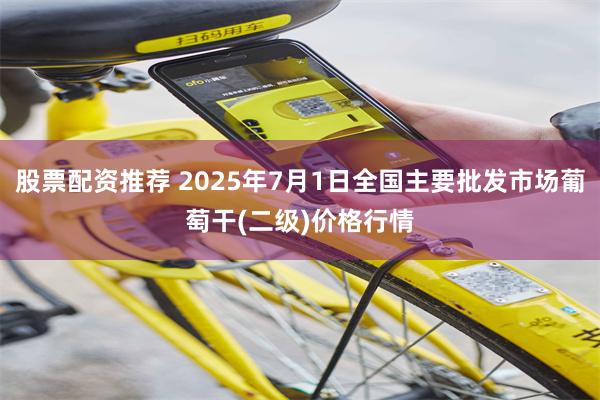 股票配资推荐 2025年7月1日全国主要批发市场葡萄干(二级)价格行情